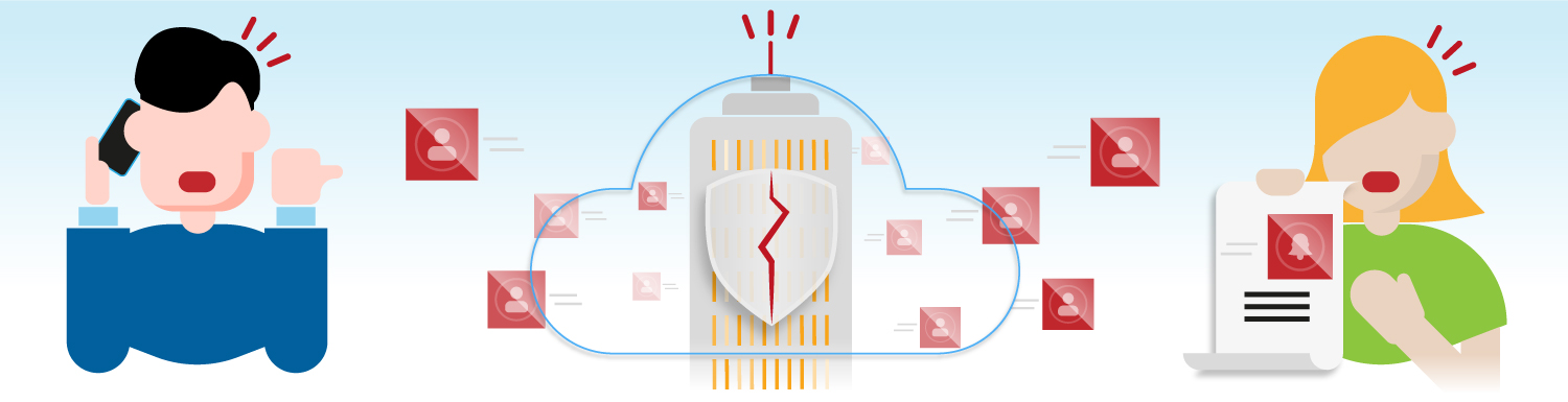 Imagem representando uma denúncia e uma petição de titular