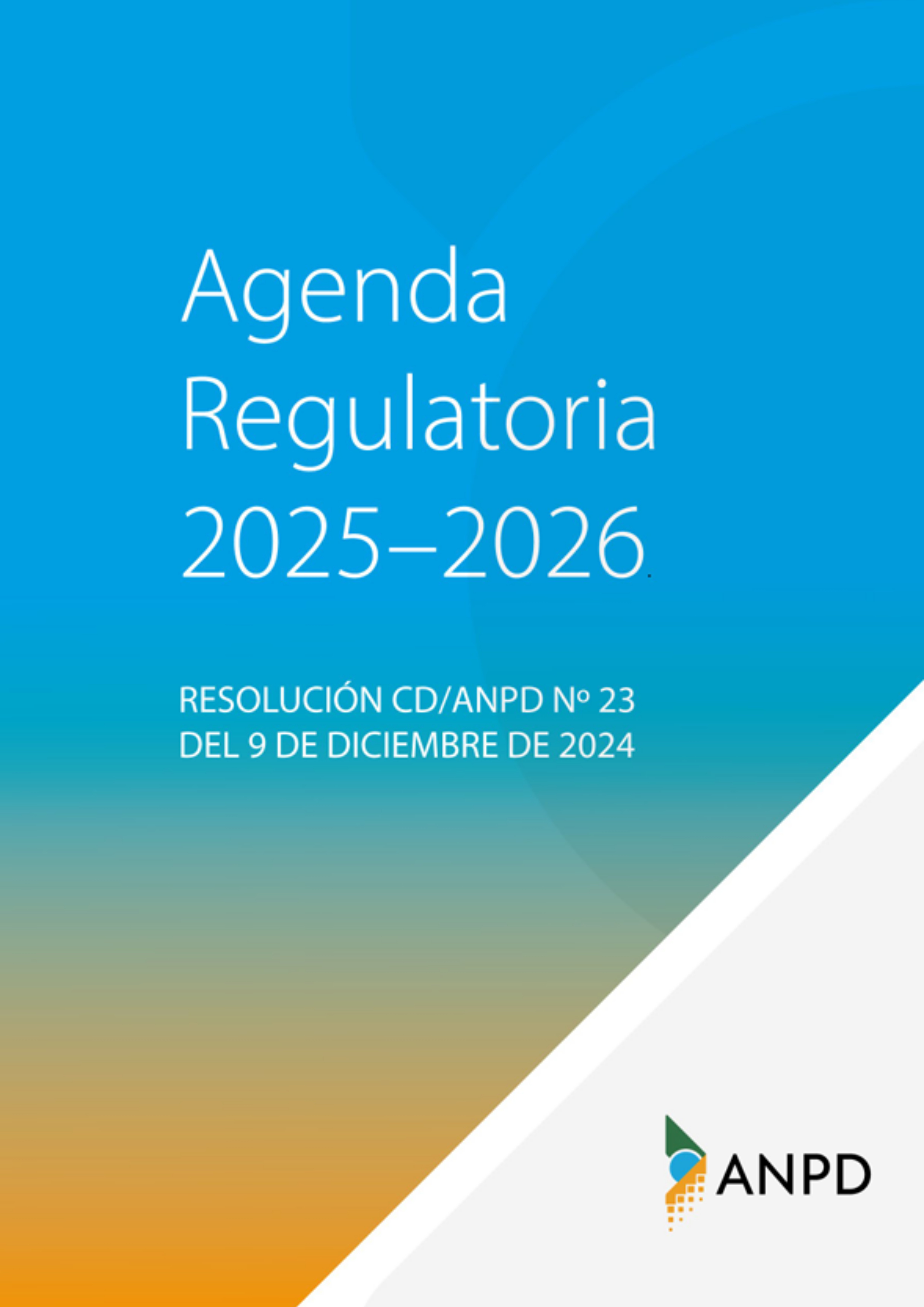 Agenda Regulatória 2025-2026 em língua espanhola