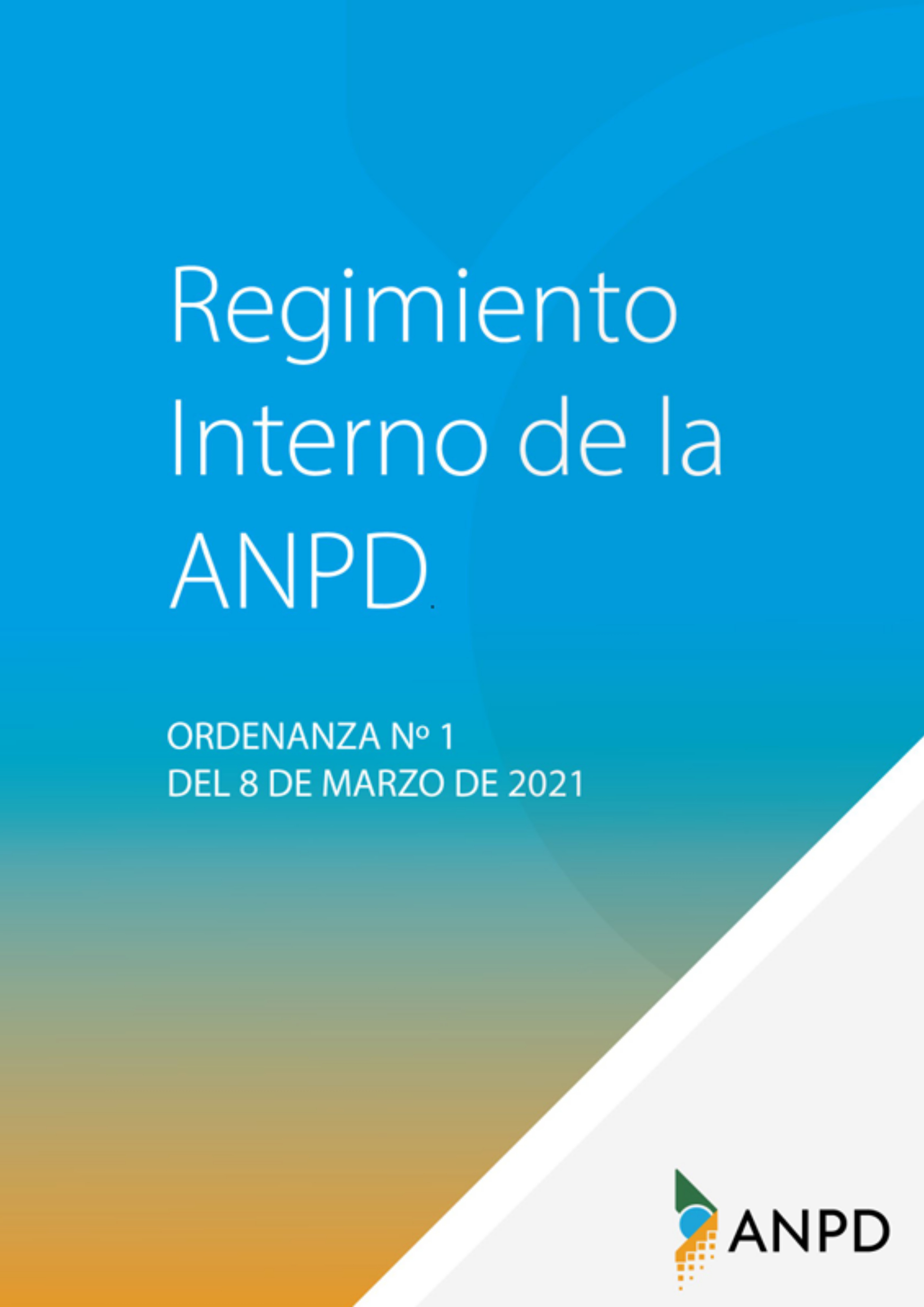 Regimento Interno da ANPD - em língua espanhola