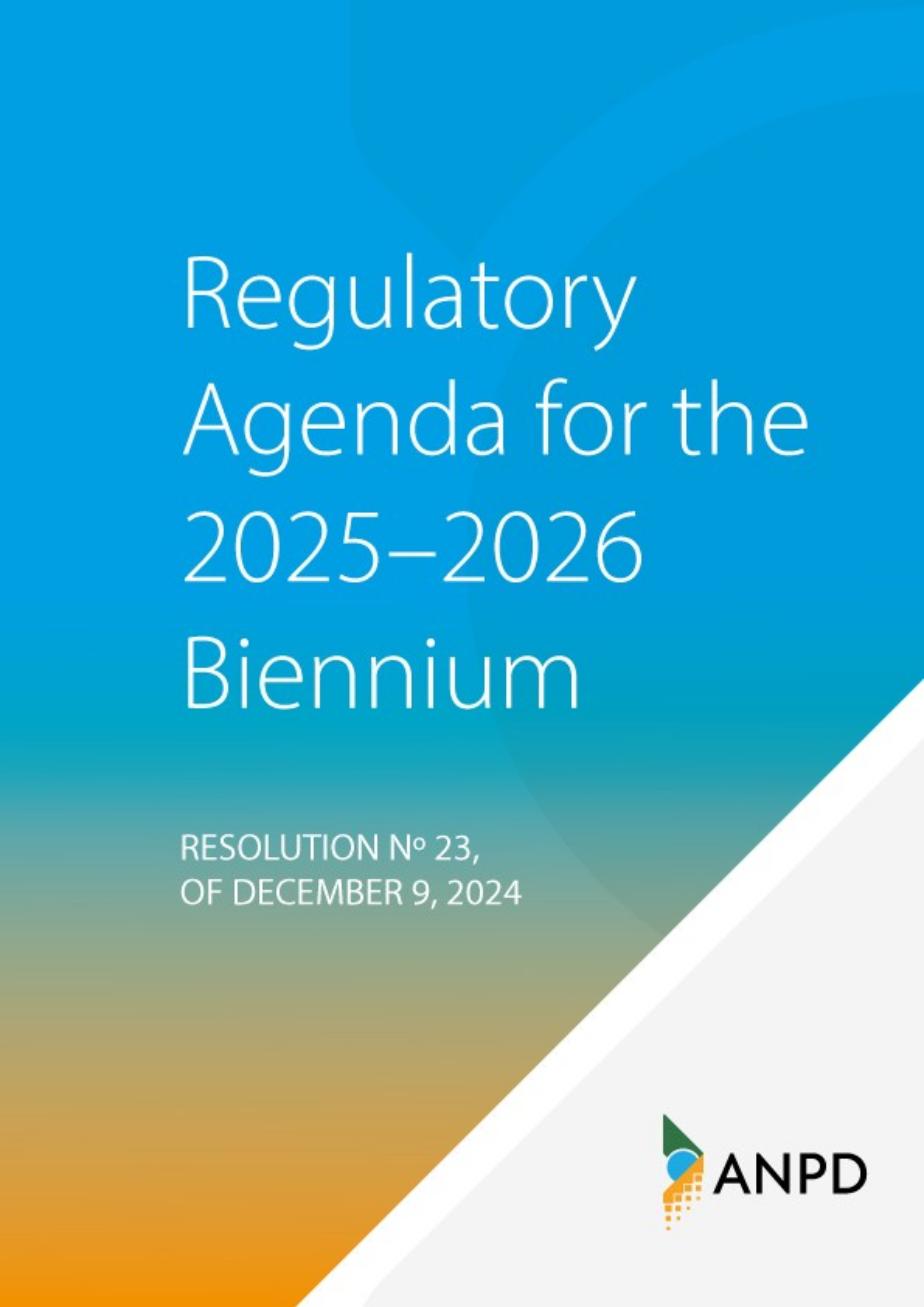 Alteração da Agenda Regulatória 2025-2026