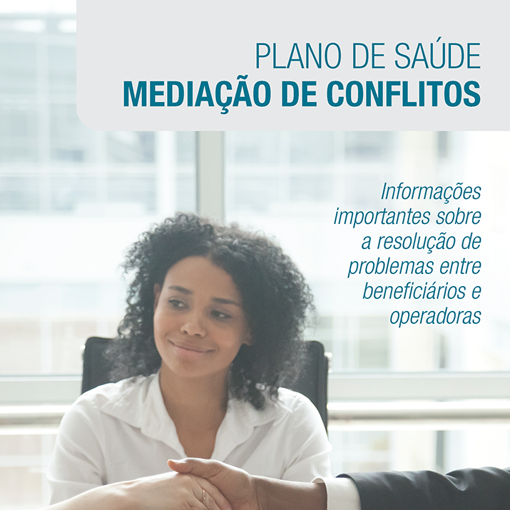 Capa da cartilha sobre mediação de conflitos.