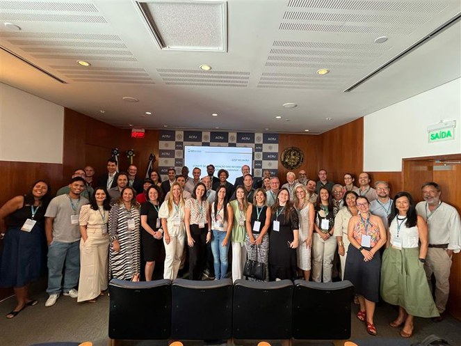 Representantes das entidades no Copiss