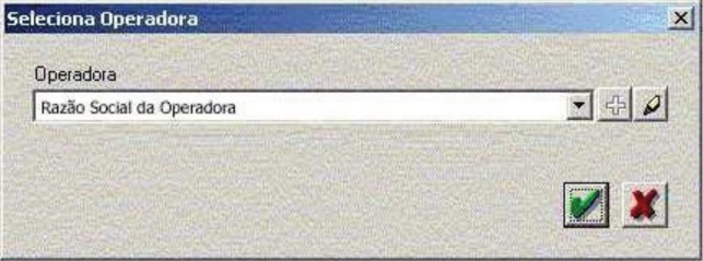 Selecionar Operadora