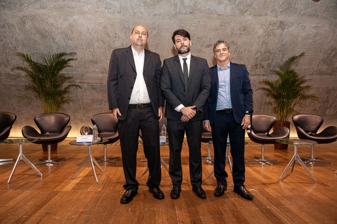 Gustavo Junqueira Campos, Frederico Cortez e Marcio Nunes apresentam a proposta que foi tema de Consulta Pública na ANS