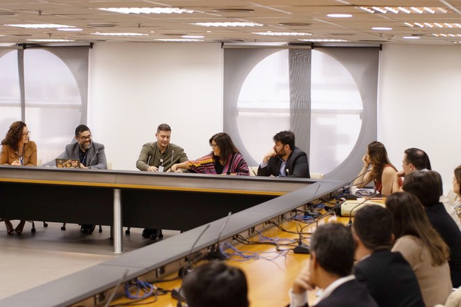 Representantes da ANS e da Anatel