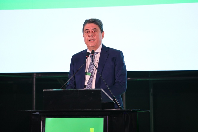 O diretor-presidente da ANS, Wadih Damous, em sua fala de abertura