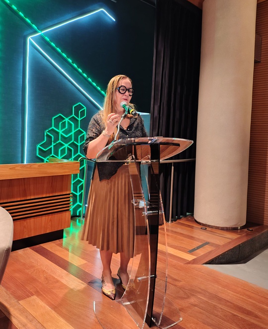 A Diretora de Fiscalização, Eliane Medeiros
