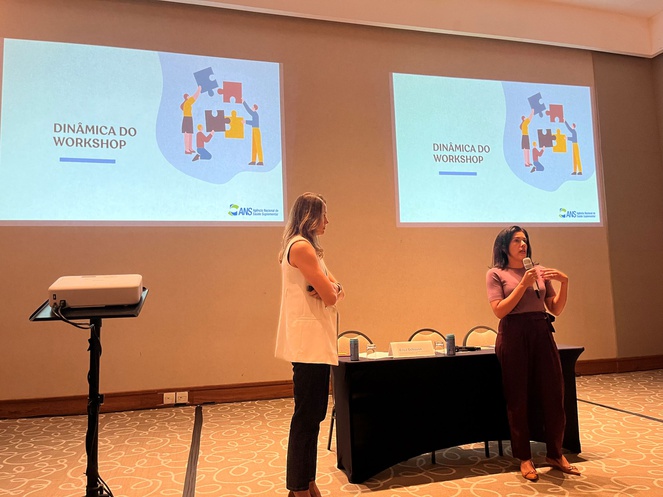 .Erica Schiavon e Alexandra Campos apresentam workshop com cerca de 230 participantes