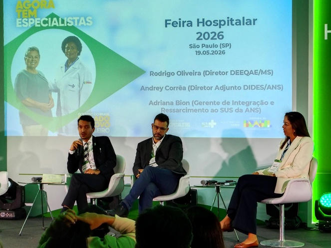 Primeira mesa do Congresso ANS discute as possibilidades e desafios do Programa Agora tem Especialistas