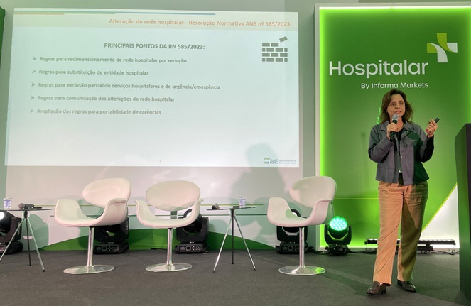A gerente de Acompanhamento Regulatório das Redes Assistenciais, Andréia Abib, fala sobre as regras da ANS para alteração de rede hospitalar