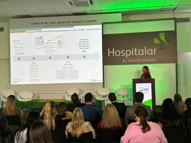 Modelos de Remuneração Baseados em Valor foi o tema da palestra de Raquel Lisbôa na Jornada da ANS