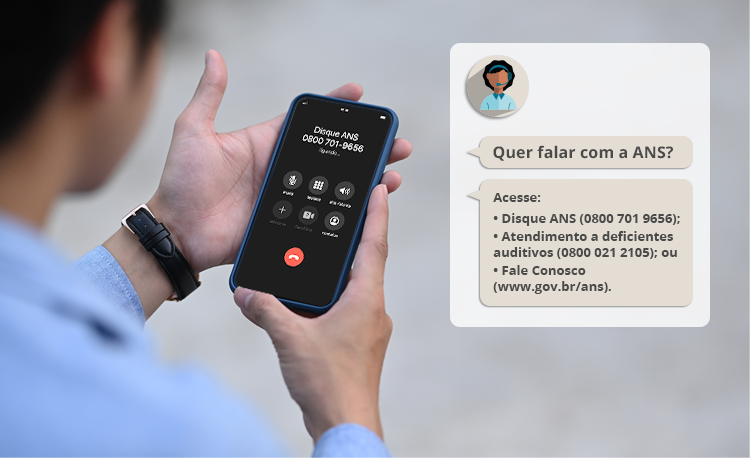 canais de atendimento da ANS