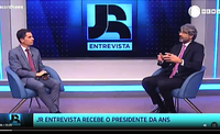 Diretor-presidente da ANS é o entrevistado do JR Entrevista, da Record News