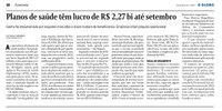 O Globo: ANS divulga os resultados econômico-financeiros das operadoras