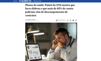 Painel Econômico-Financeiro da Saúde Suplementar é destaque no O Globo