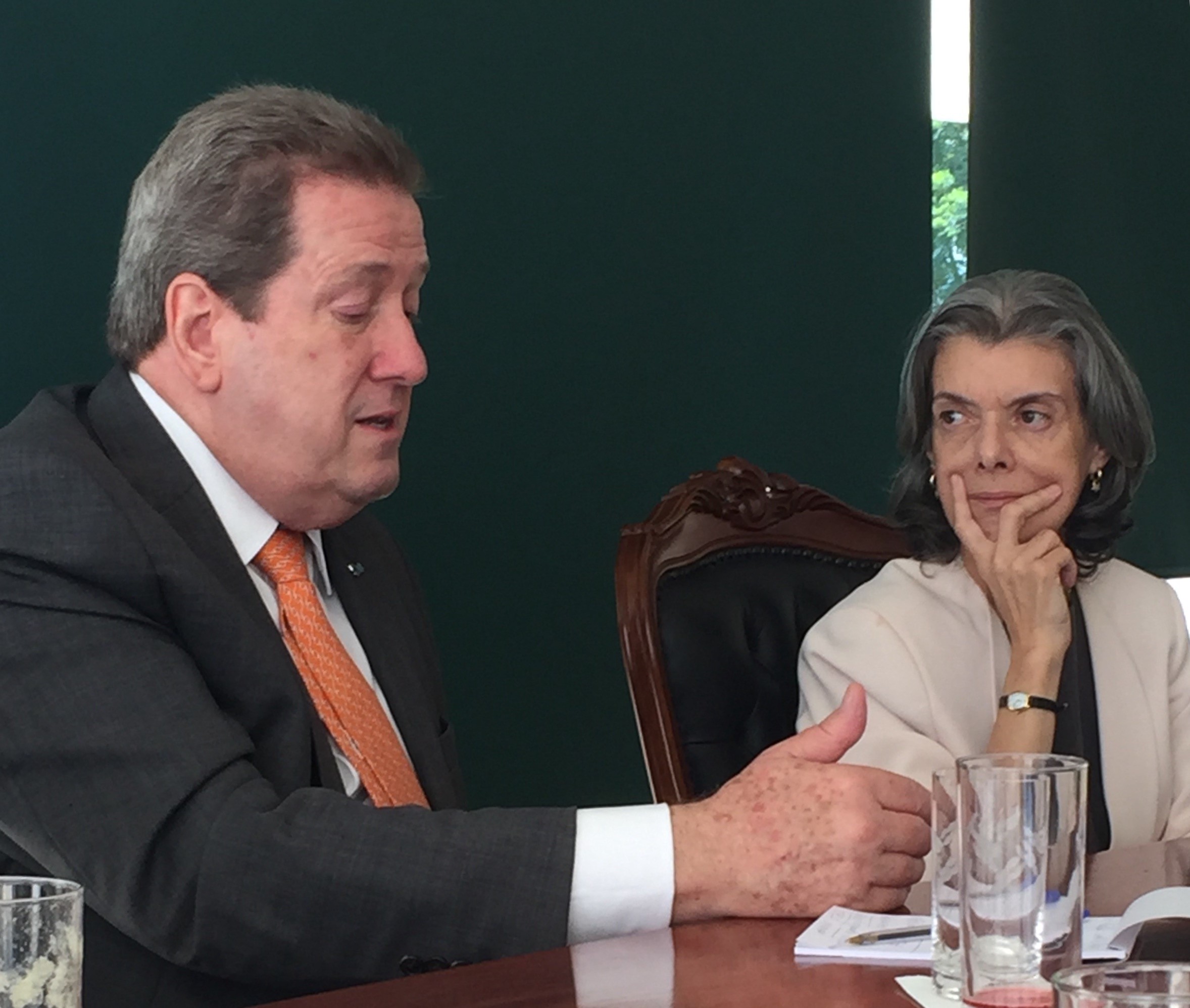 José Carlos Abrahão e Cármen Lúcia