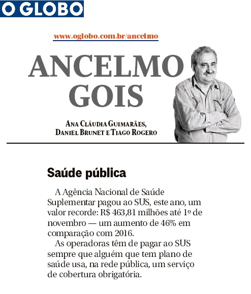 O GLOBO ANCELMO