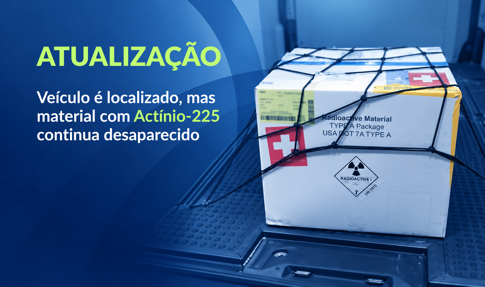 ANSN acompanha a investigação e espera encontrar a embalagem intacta.