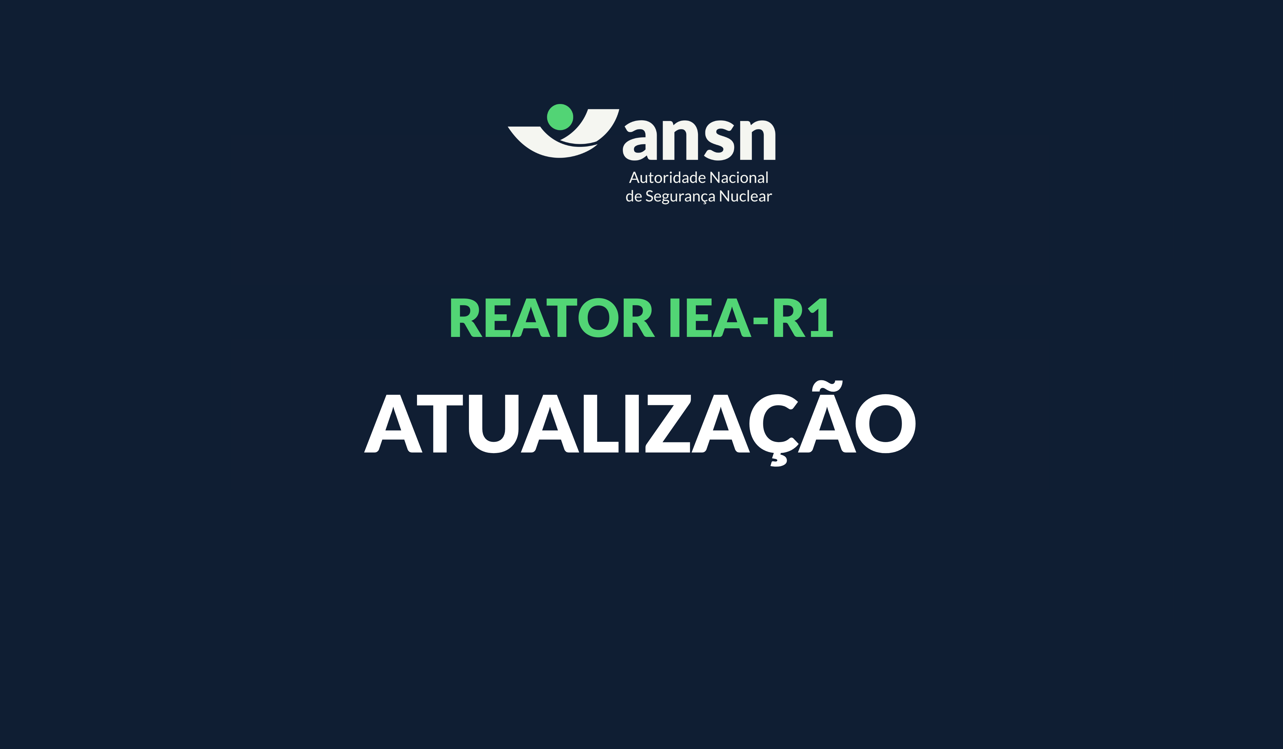 constataram a ausência de risco radiológico associado ao evento..