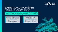 Tomada de subsídios recebe contribuições para análise da sobrestadia de contêineres