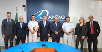 ANTAQ e Marinha do Brasil se reúnem para discutir a colaboração da Agência durante a Auditoria da IMO no país