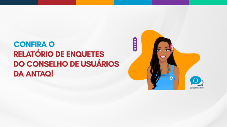 banner relatório de enquetes do conselho de usuários da ANTAQ.png