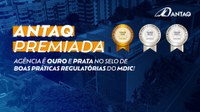 Pela segunda vez, ANTAQ recebe ouro por boas práticas regulatórias