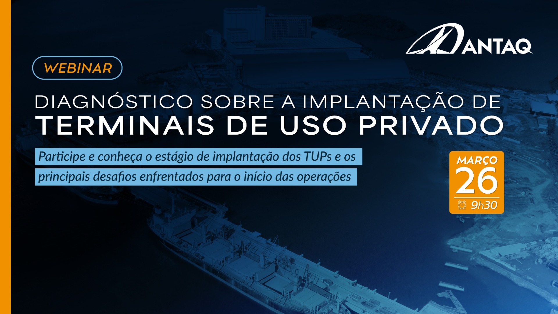 Diagnóstico traz análise sobre do início da construção e operações dos terminais, além  da situação de eventuais pedidos de prorrogação apresentados pelos autorizatários