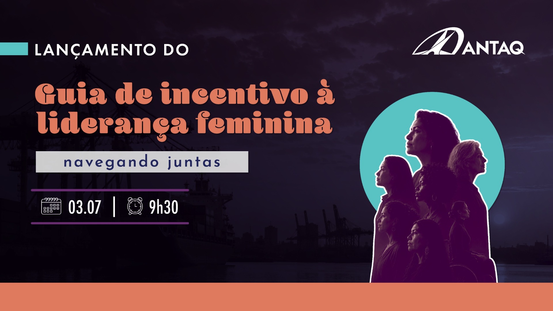 Publicação reúne diretrizes para ampliar a participação feminina em cargos de liderança e fortalece agenda de diversidade e inclusão no setor aquaviário