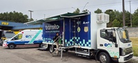 ANTT acompanha iniciativa da EPR Litoral Pioneiro com caminhão elétrico para reforçar a segurança viária no Paraná