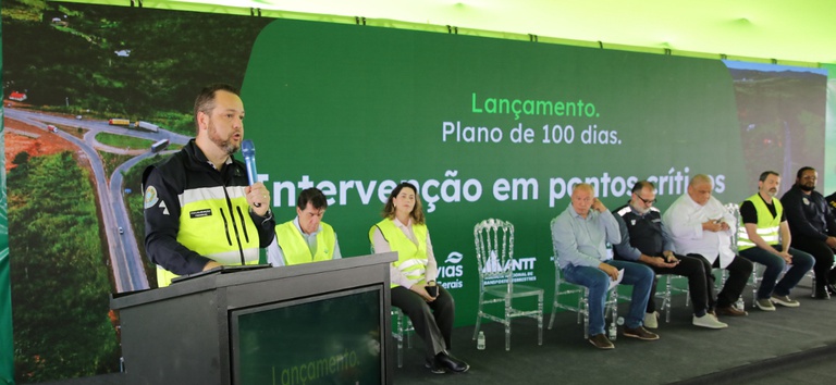 Evento de apresentação do plano de 100 dias