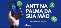ANTT no bolso: informação sobre rodovias, ônibus interestaduais e transporte de cargas direto no WhatsApp