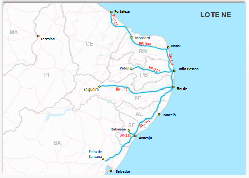 MAPA - BNDES 2.471 - NORDESTE
