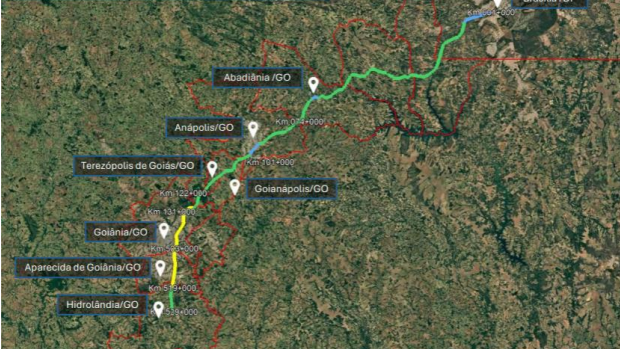Mapa do projeto