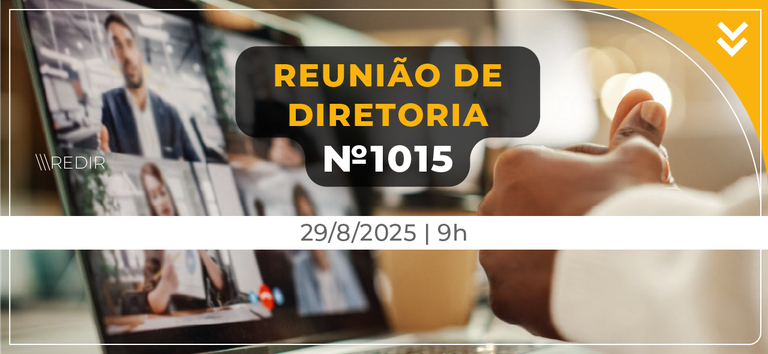 Banner padrão com idv e informação por escrito da 1015ª Redir