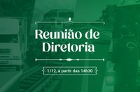 Acompanhe a 945ª Reunião de Diretoria da ANTT (ReDir)