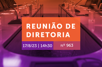 Acompanhe a 963ª Reunião de Diretoria da ANTT (ReDir)