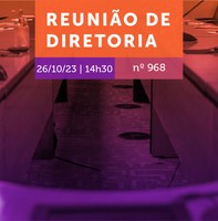 Acompanhe a 968ª Reunião de Diretoria da ANTT (ReDir)