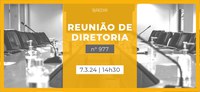 Acompanhe a 977ª Reunião de Diretoria da ANTT (ReDir)