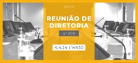 Acompanhe a 979ª Reunião de Diretoria da ANTT (ReDir)