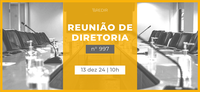 Acompanhe a 997ª Reunião de Diretoria da ANTT (ReDir)