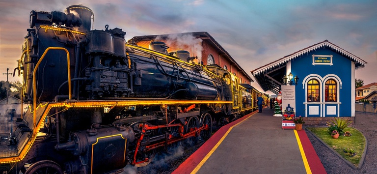 Foto da Ferrovia Tereza Cristina