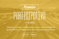 ANTT abre Reunião Participativa nº 6/2022 sobre o RCR 4