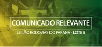 ANTT altera horário de entrega dos envelopes do Leilão do Lote 5: novo período será das 16h às 18h da próxima segunda-feira (27/10)