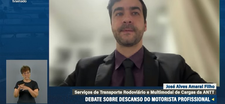 ANTT defende soluções para descanso de caminhoneiros em audiência pública no Senado