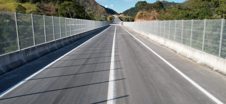 Foto do trecho que foi liberado na BR-381