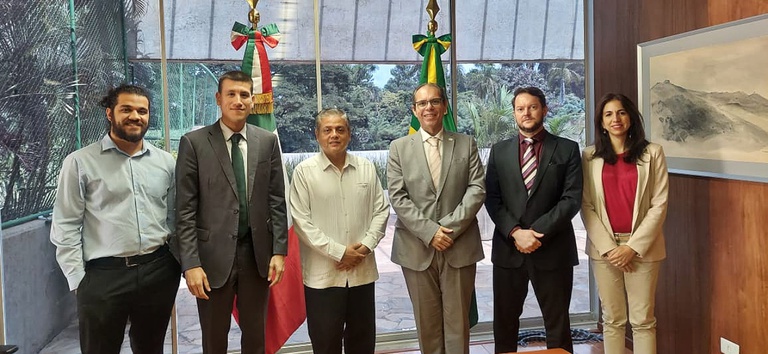 Reunião ANTT com representantes da Embaixada do México