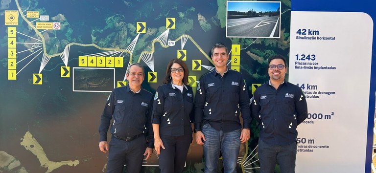 ANTT marca presença na apresentação do Plano de 100 Dias da PRVias no Paraná