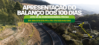 ANTT, Ministério dos Transportes e PRVias apresentam resultados do Plano de 100 dias em Ponta Grossa (PR) nesta quarta-feira (3/9)
