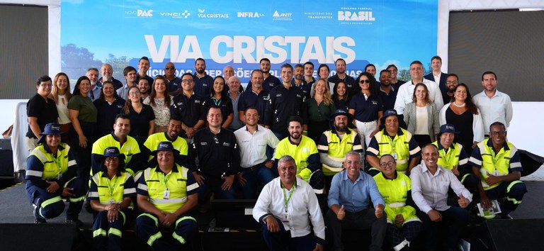 ANTT, MTrans e Via Cristais realizam cerimônia de início das operações da BR-040/MG/GO